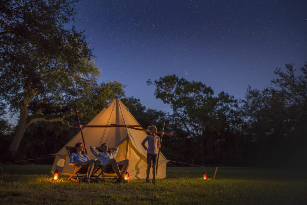 Camping in the Everglades (Photo Credit: © Naples, Marco Island, Everglades CVB)