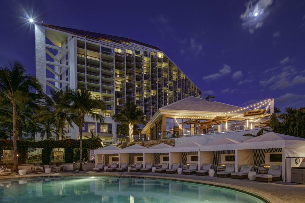 Naples Grande from Palm Terrace Pool (Photo Credit: © Naples, Marco Island, Everglades CVB)