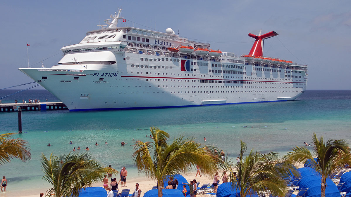 Carnival Elation in Turks and Caicos (Photo Credit: Carnival)