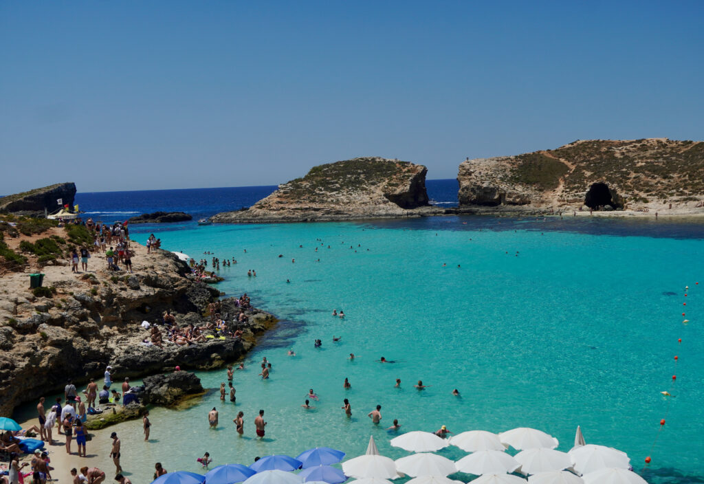 The Blue Lagoon on Camino (Photo Credit: Andrew Okwuosah)