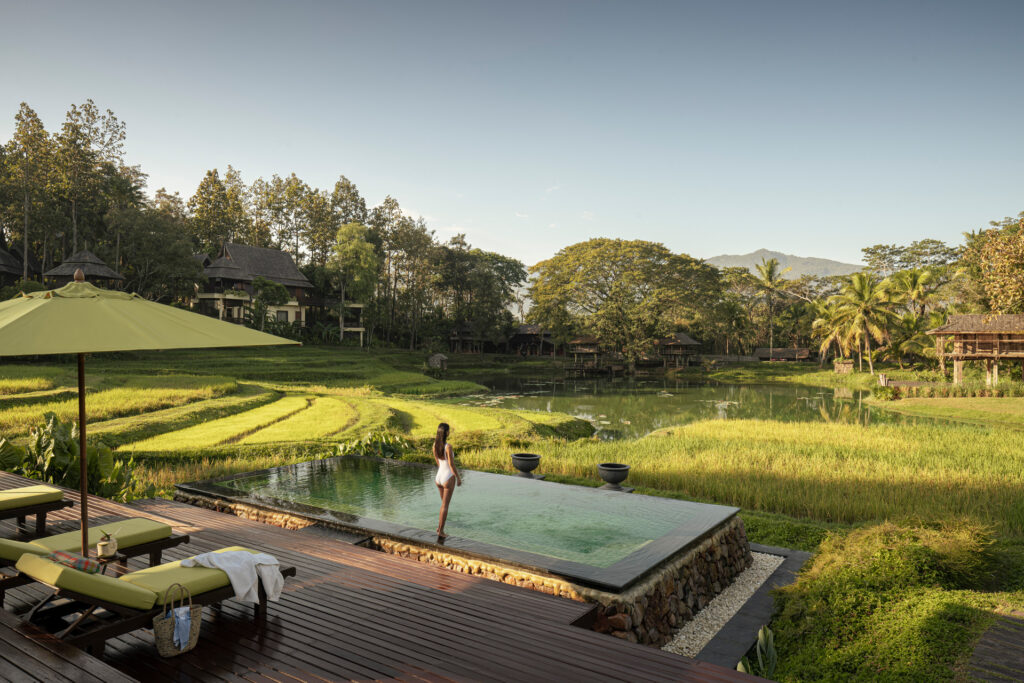 Pool at Four Seasons Resort Chiang Mai (Photo Credit: Ken Seet / Four Seasons) 