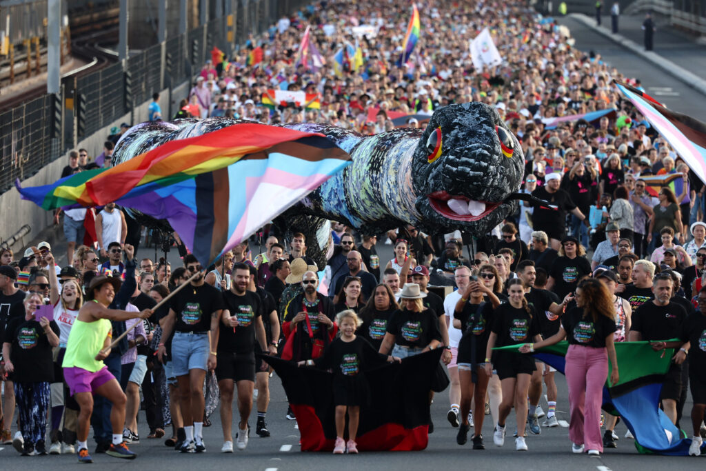 Pride March (Photo Credit: David Gray)