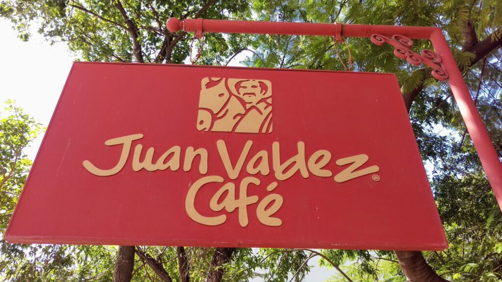 Juan Valdez Cafe in Santa Marta (Photo Credit: Chris Campbell)