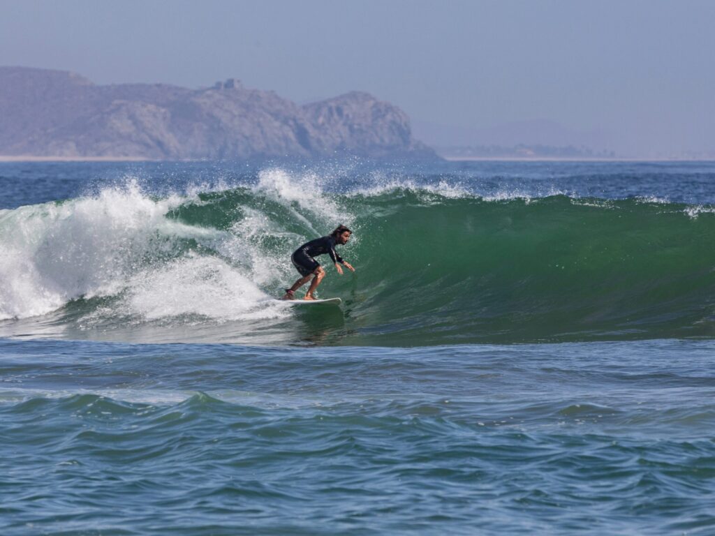 Surf at Playa Cerritos (Photo by Alfredo Martinez/Getty Images)