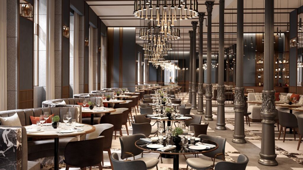 JW Marriott Hotel Madrid onsite restaurant (Photo Credit: JW Marriott Hotel Madrid)