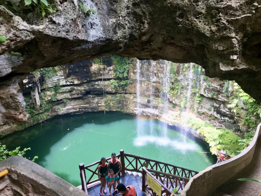 Cenote Ik Kil in Valladolid (Photo Credit: Jon Bailey)