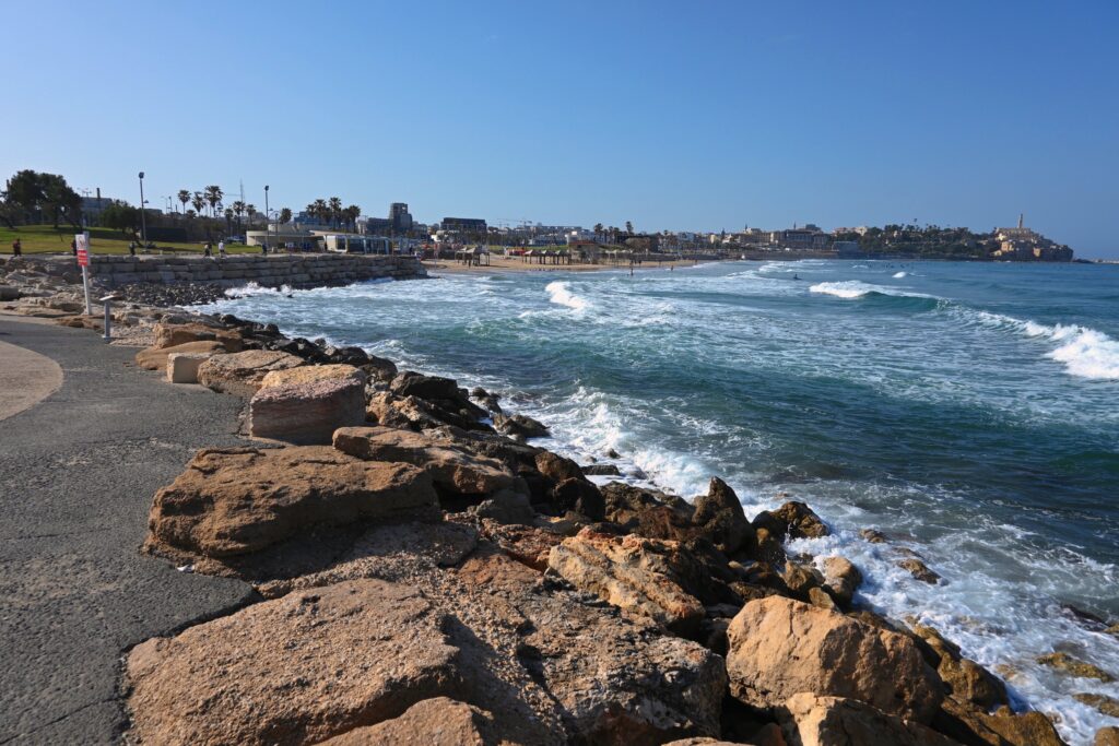 View overlooking the beach and the place where we erroneously ordered margaritas for breakfast. (Photo Credit: Malachi Demmin-De Lise)