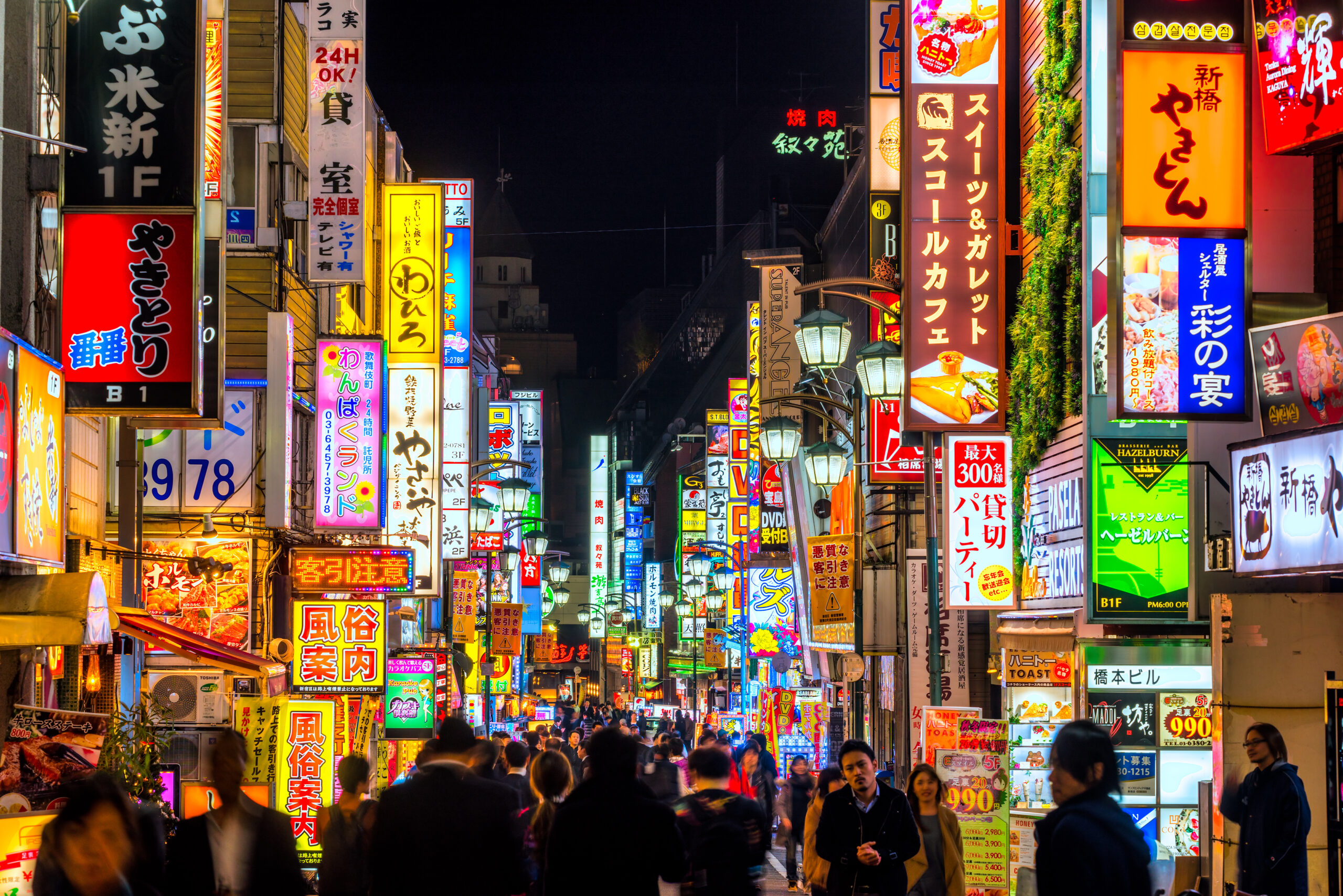 Tokyo's LGBTQ+-Friendly Shinjuku Neighborhood (Photo Credit: Luciano Mortula - LGM / Shutterstock)