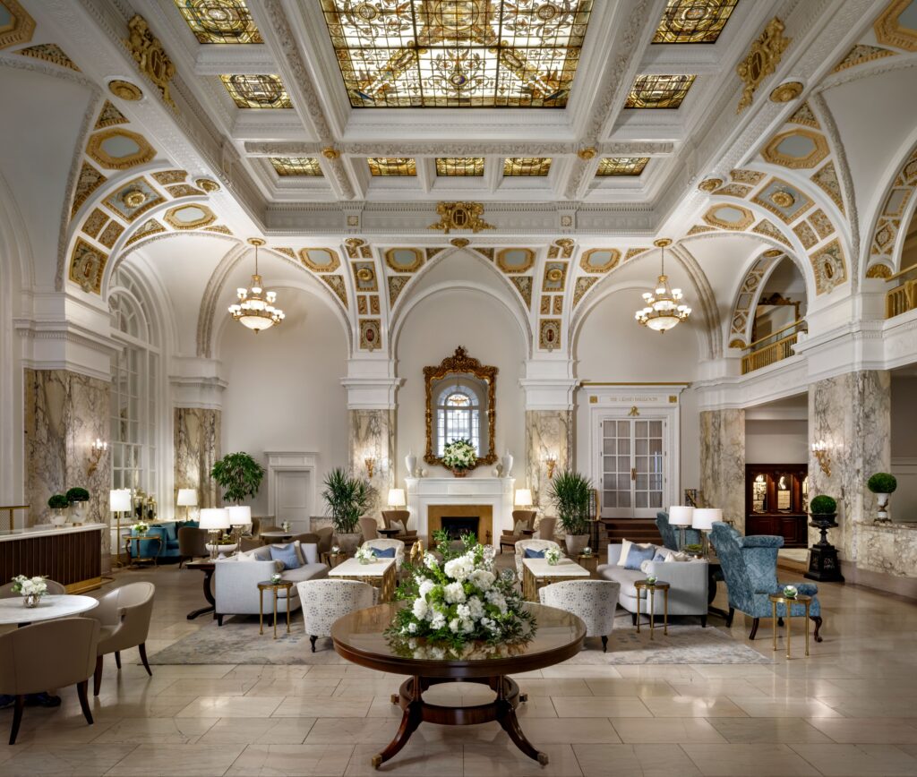 Lobby of The Hermitage Hotel Lobby (Photo Credit: The Hermitage Hotel)