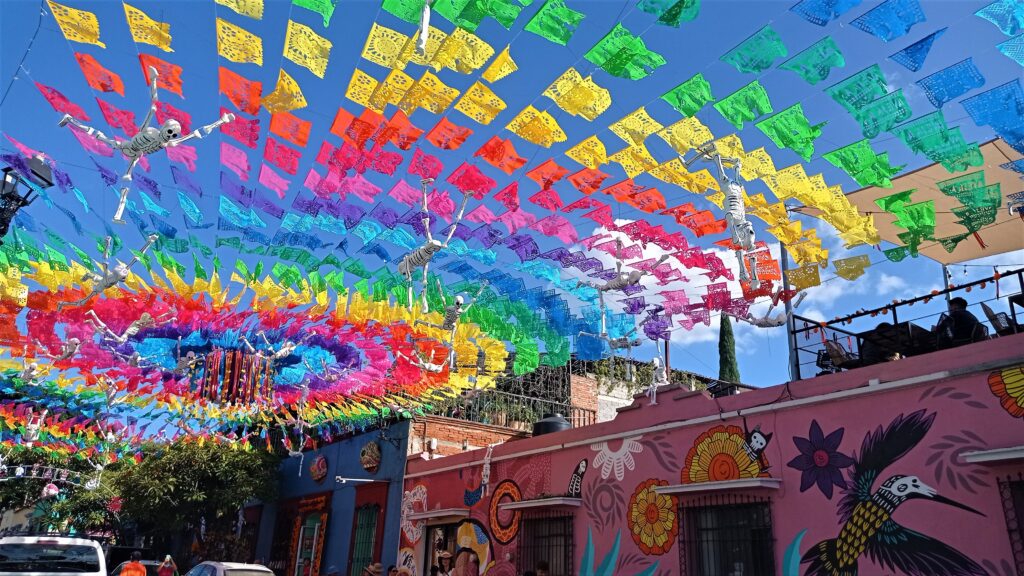 Jalatlaco neighborhood, an artsy barrio in Oaxaca (Photo Credit: Rory Buccheri)