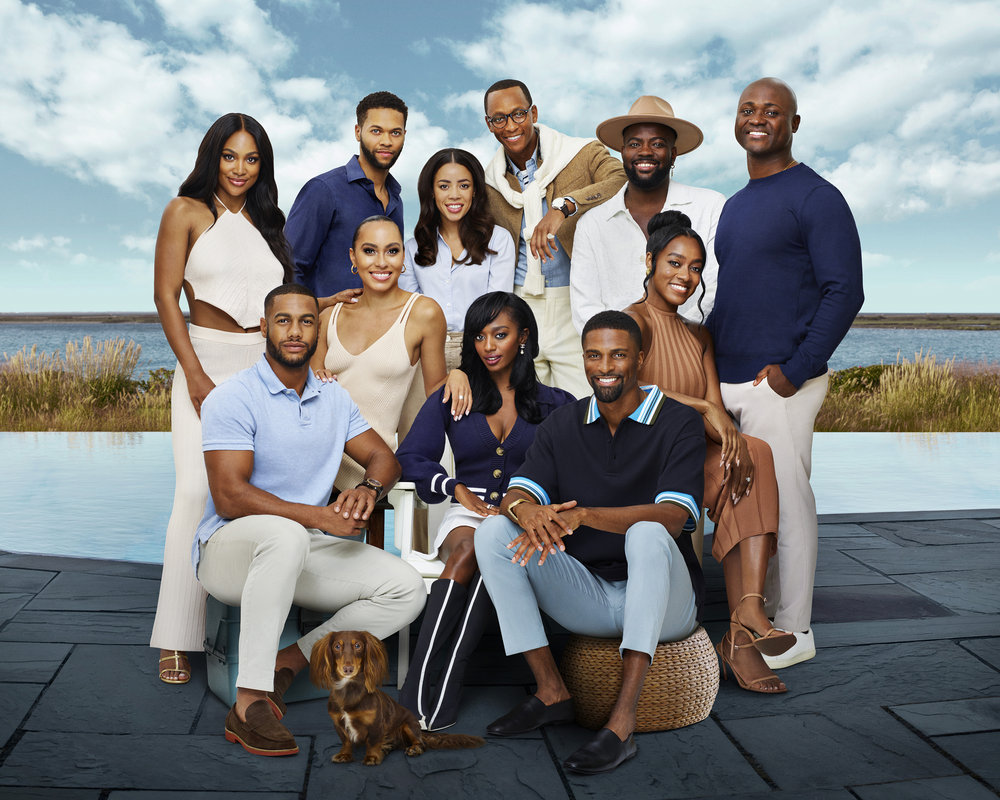 Cast of "Summer House: Martha's Vineyard" Pictured: (l-r) Jordan Emanuel, Amir Lancaster, Jason Lyke, Shanice Henderson, Summer Marie Thomas, Bria Fleming, Nick Arrington, Alex Tyree, Preston Mitchum, Silas Cooper (Photo by: Stephanie Diani/Bravo)