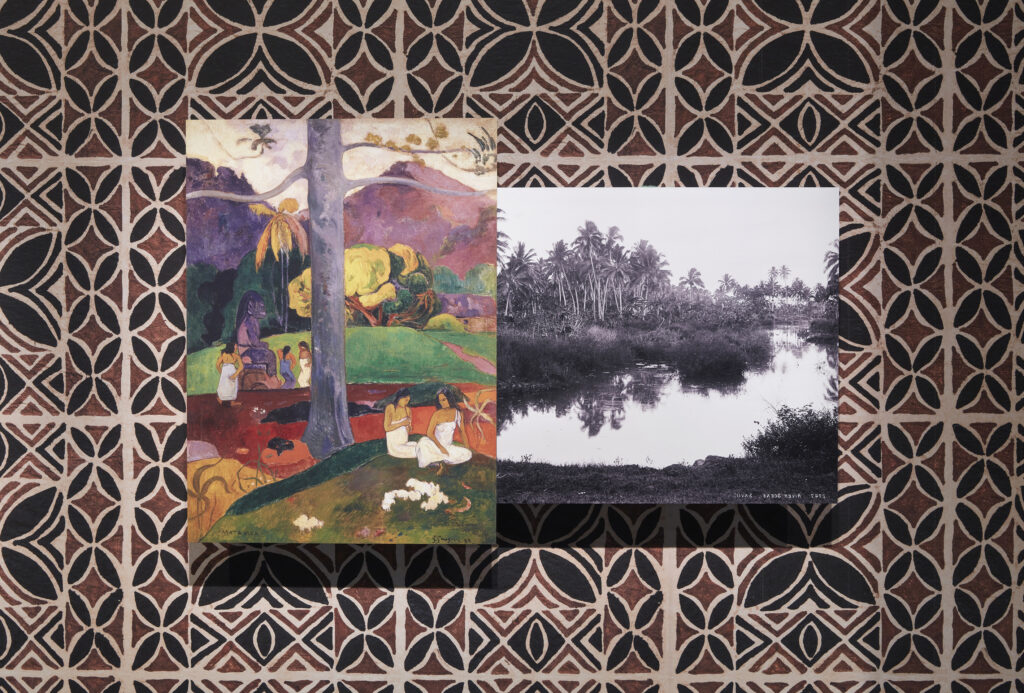 Gauguin Landscapes, 2023 - Artwork by Yuki Kihara (Photo Credit: Zan Wimberley)