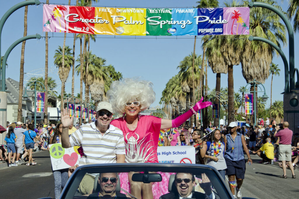 Pride in Palm Springs (Photo courtesy of Visit Greater Palm Springs)