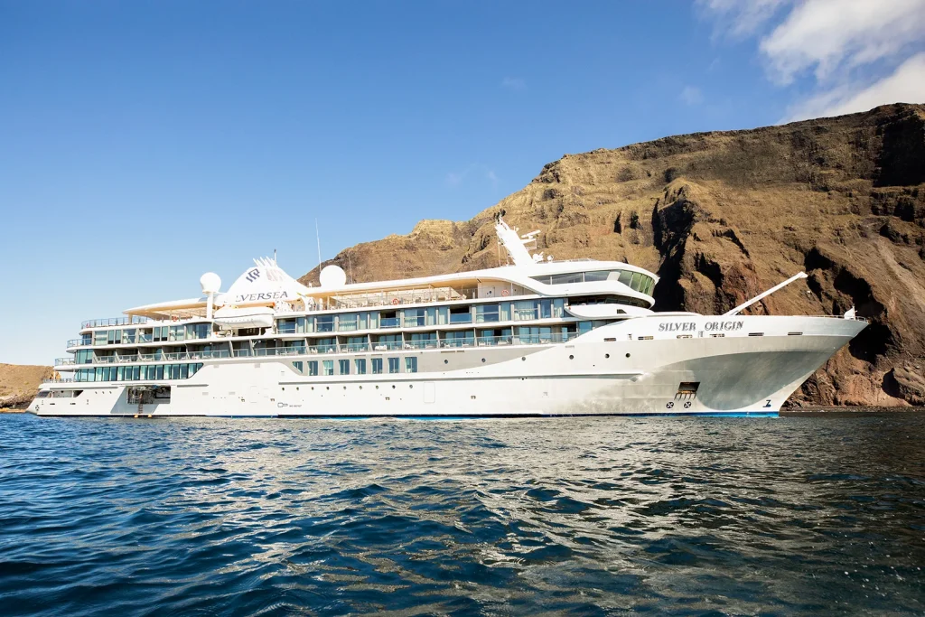 Silversea Cruises' Silver Origin in Western Galápagos Islands (Photo Credit: VACAYA)