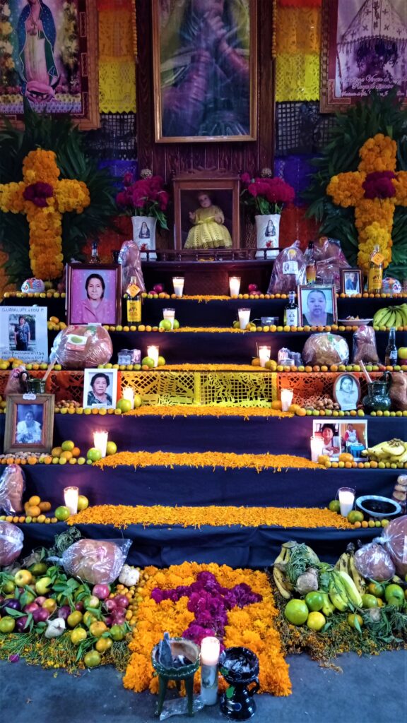 Altar to remember people who have passed in the community. (Photo Credit: Rory Buccheri)