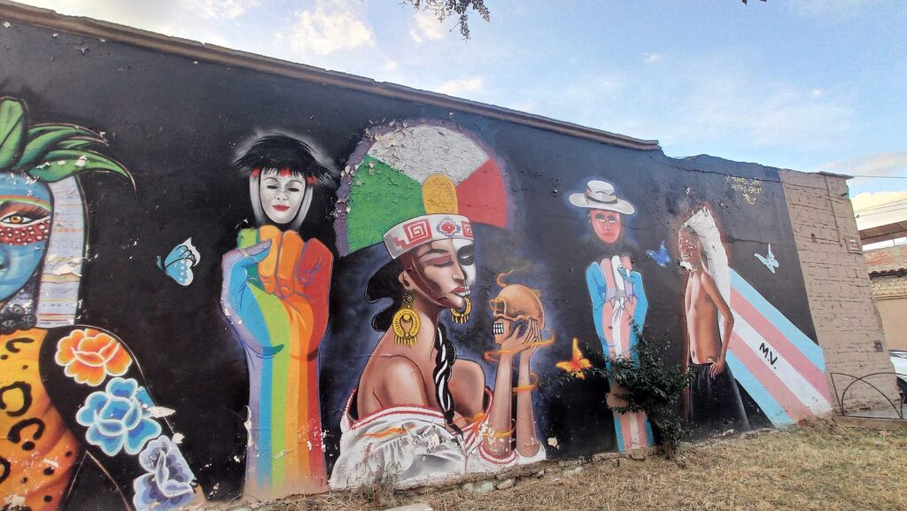 Street Art in a suburb of Oaxaca (Photo Credit: Rory Buccheri)
