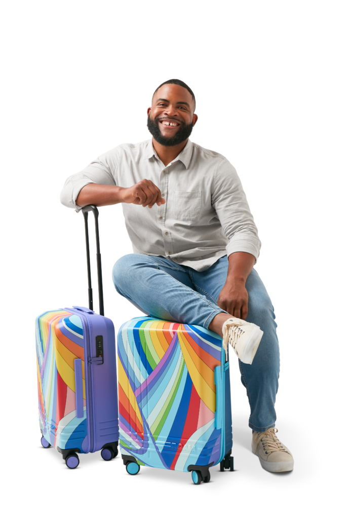 ROAM Luggage's Limited Edition Pride Carry-On