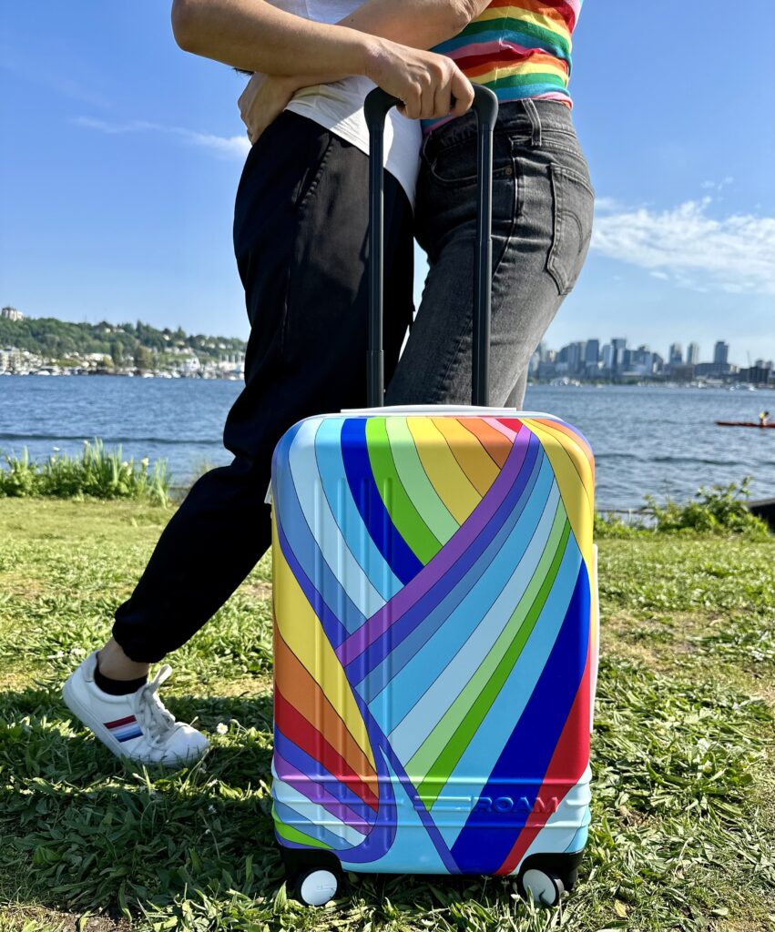 ROAM Luggage's Limited Edition Pride Carry-On