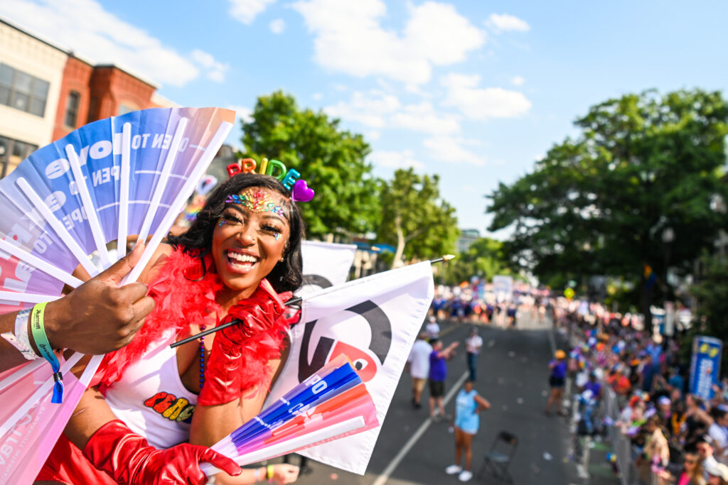 Marriott float at Capital Pride in Washington, DC (Photo Credit: www.jonflemingphotography.com / Marriott International)