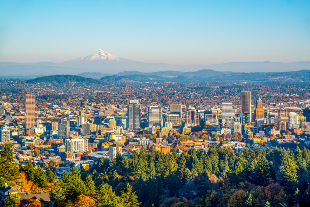 Portland skyline (Photo Credit: Nadia Yong / Shutterstock)