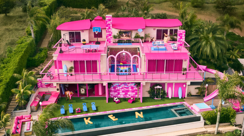 Ken's DreamHouse Airbnb Exterior (Photo Credit: Hogwash Studios)