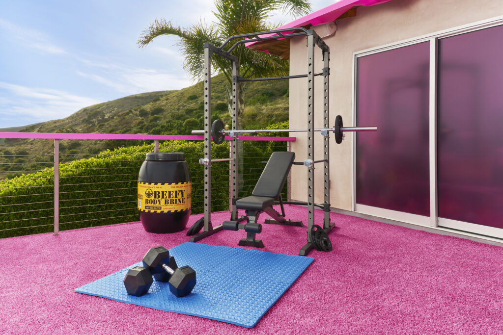 Gym - Ken's DreamHouse Airbnb Exterior (Photo Credit: Joyce Lee)