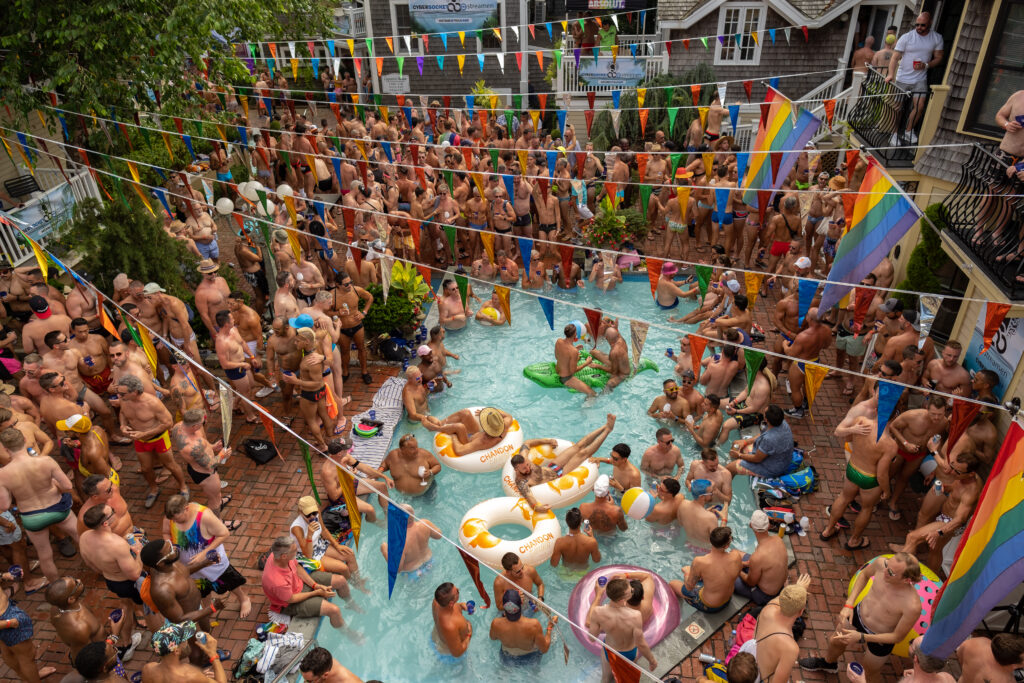 Brass Key's Annual Carnival Pool Party (Photo courtesy of Provincetown Business Guild)