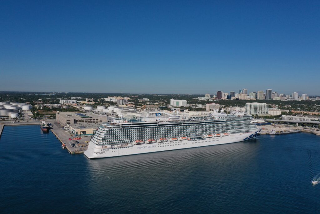 Princess Cruises' Enchanted Princess (Photo Credit: Visit Lauderdale)