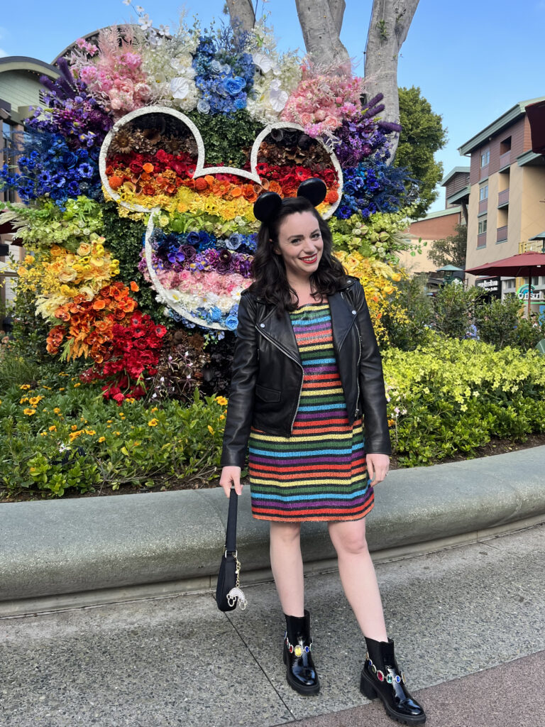 Deanne Revel at Disneyland Pride Nite (Photo Credit: Deanne Revel)