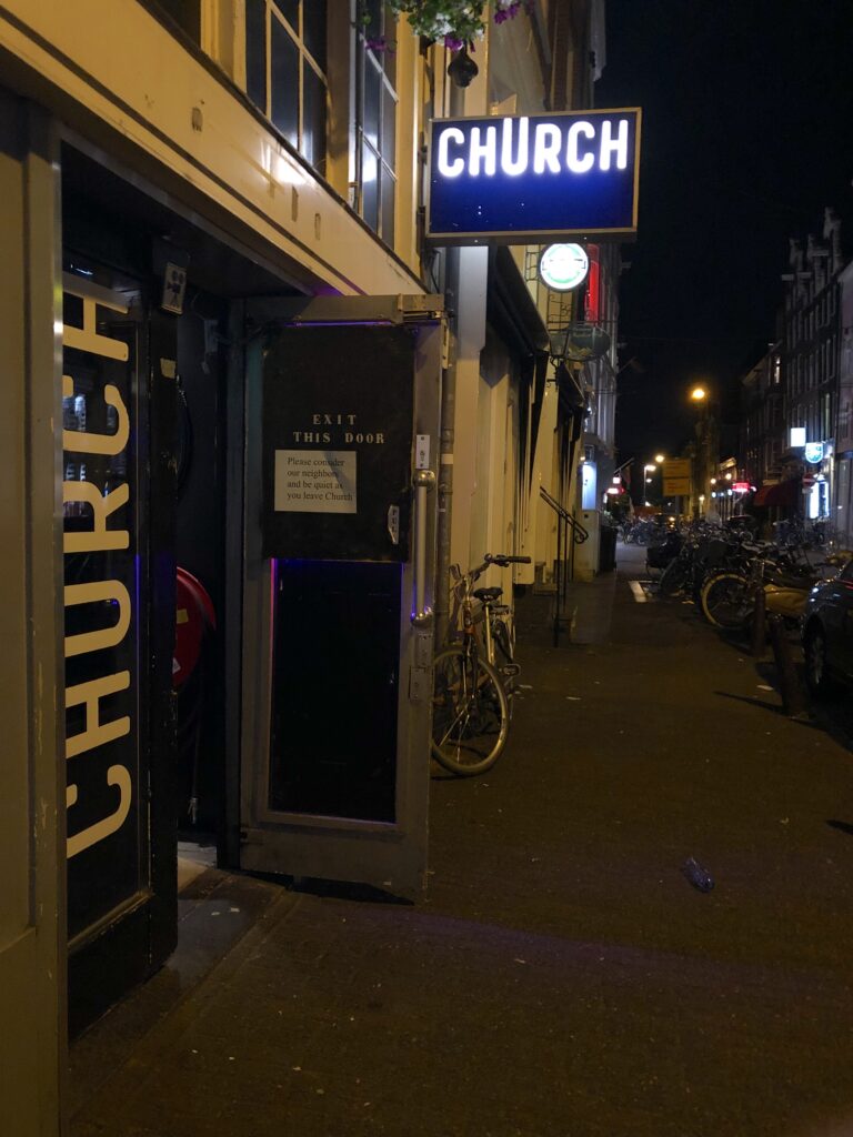 Club Church - gay cruise club in Amsterdam - Travel Gay