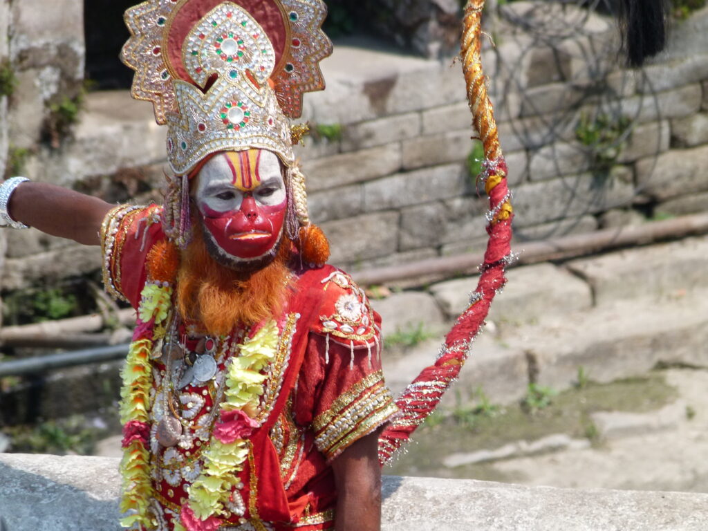 Monkey God at Pashupatinath (Photo Credit: Teresa Adams)