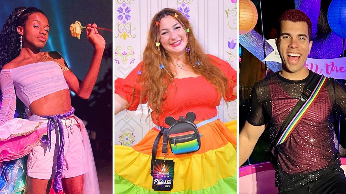 Fab Looks from the first Disneyland Pride Nite