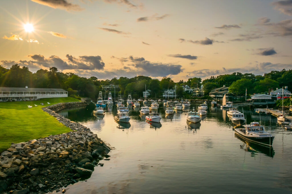 Marina in Ogunquit, Maine (Photo Credit: Keith J Finks / Shutterstock)