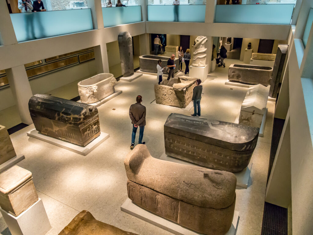 The Egyptian collection at the Neues Museum, one of five museums on Museum Island in Berlin (Photo Credit: Takashi Images / Shutterstock)