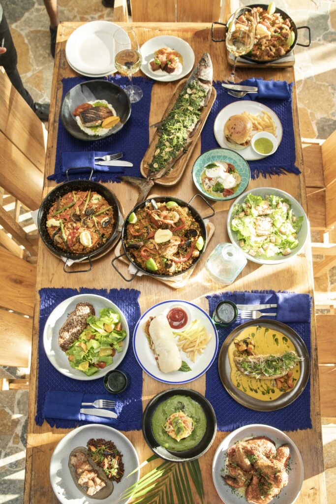 Food served at Blue Apple Beach (Photo Credit: Blue Apple Beach)