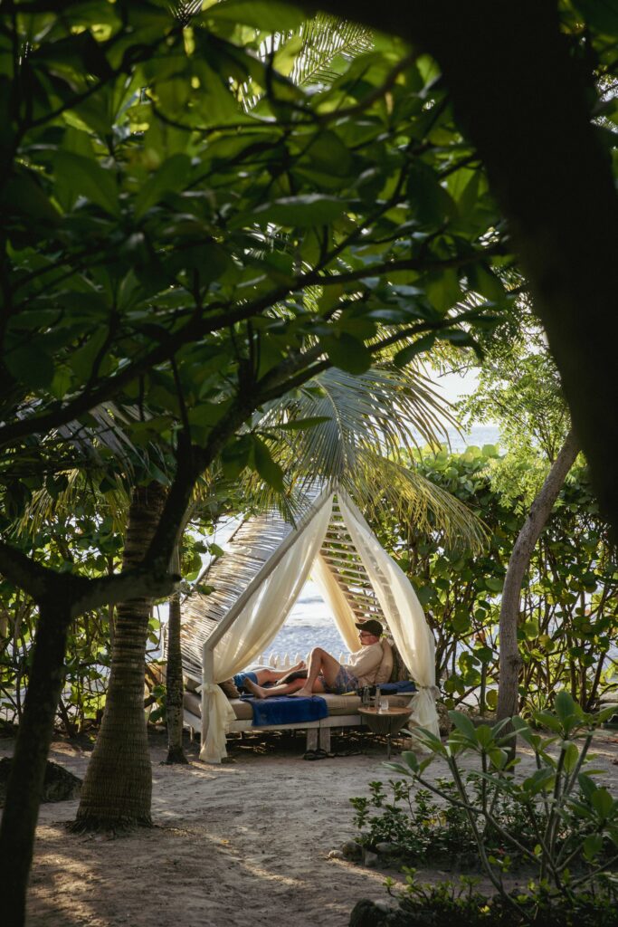 Garden Cabana (Photo Credit: Blue Apple Beach)