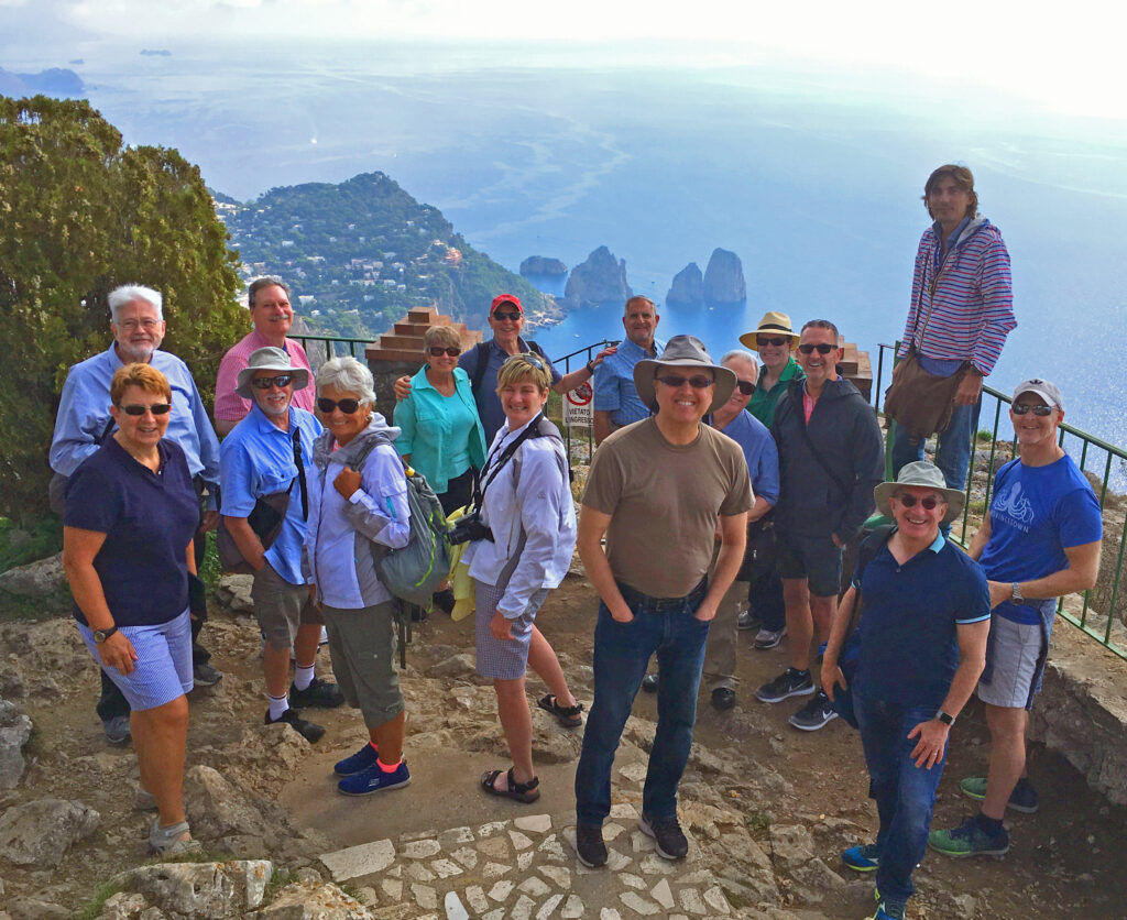 Venture Out group in Capril, Italy (Photo Credit: Venture Out)