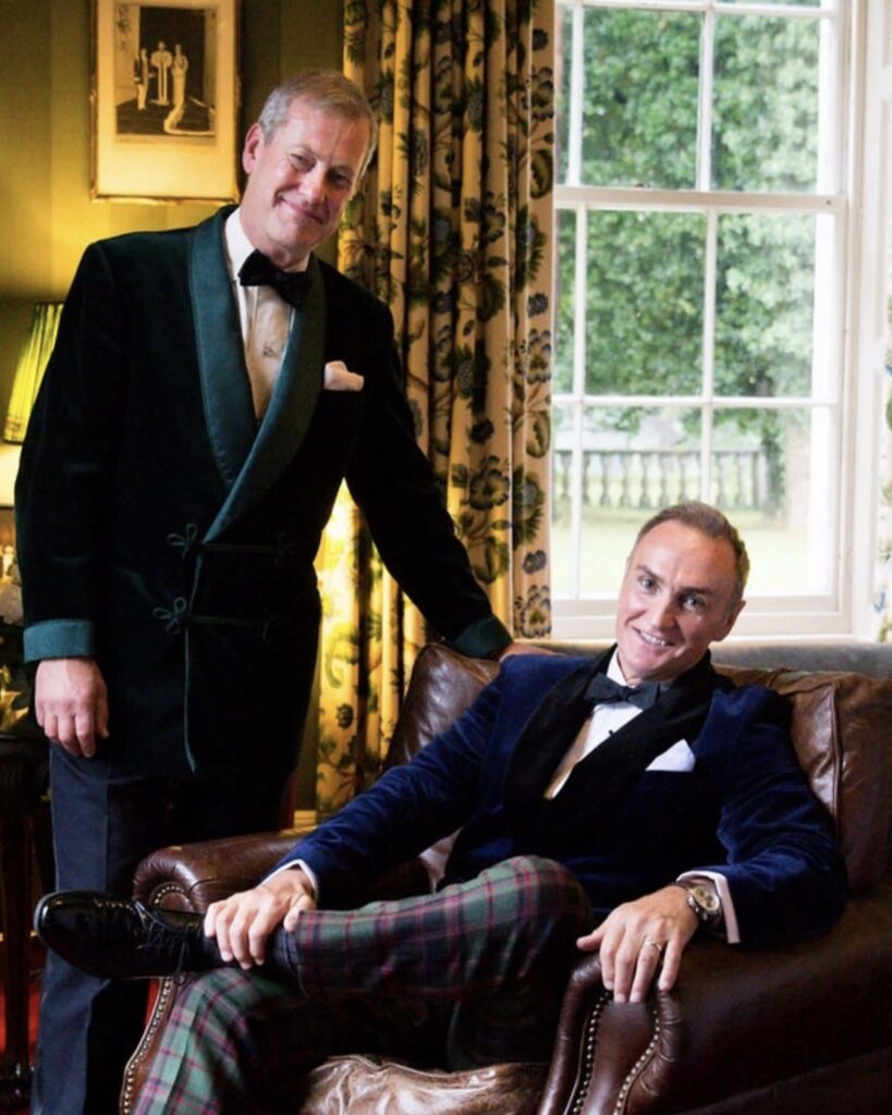 Lord Ivar Mountbatten and James Coyle (Photo Credit: Venetia Norrington)