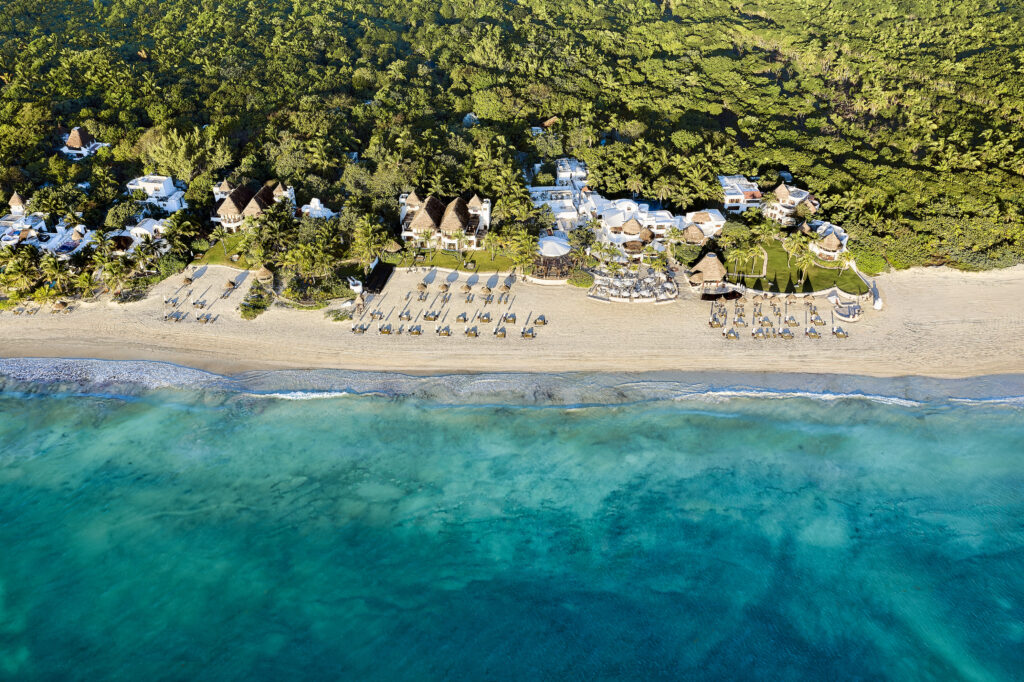 Aerial of Maroma, A Belmond Hotel (Photo Credit: Belmond)