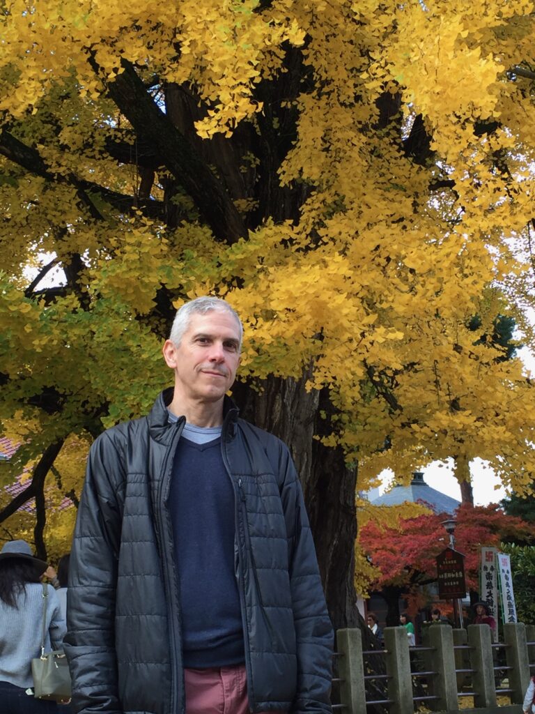 Driscoll in Takayama, Japan (Photo Credit: Robert Driscoll)