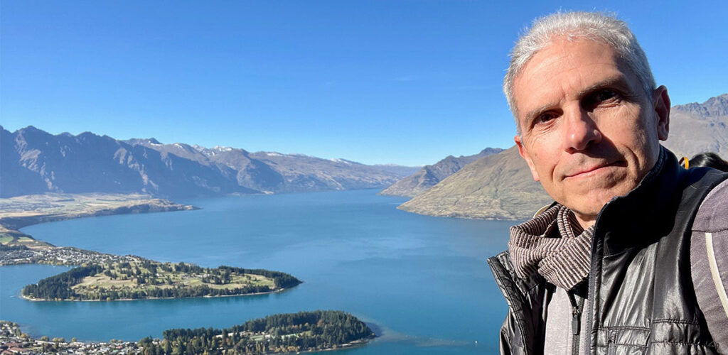 Founder and Owner of Venture Out, Robert Driscoll, in Queenstown, New Zealand (Photo Credit: Robert Driscoll)