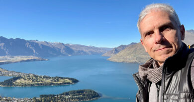 Founder and Owner of Venture Out, Robert Driscoll, in Queenstown, New Zealand (Photo Credit: Robert Driscoll)