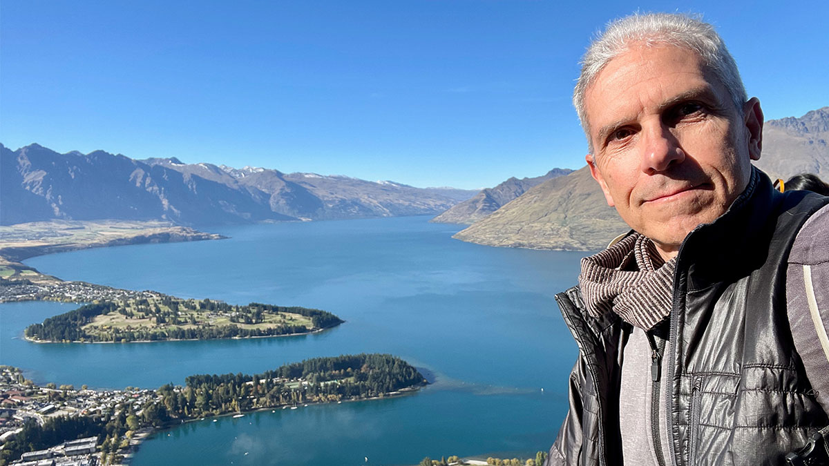 Founder and Owner of Venture Out, Robert Driscoll, in Queenstown, New Zealand (Photo Credit: Robert Driscoll)