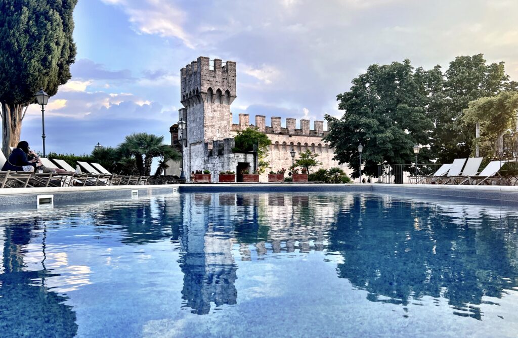 Castello dell Serre - the backdrop for the farewell White Party (Photo courtesy of Hermes Holidays)