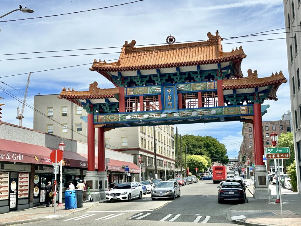 Chinatown Gate in Seattle's International District (Photo Credit: Jon Bailey)