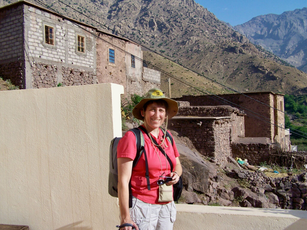 Sue Davies in Morocco (Photo Credit: Regina Ang)