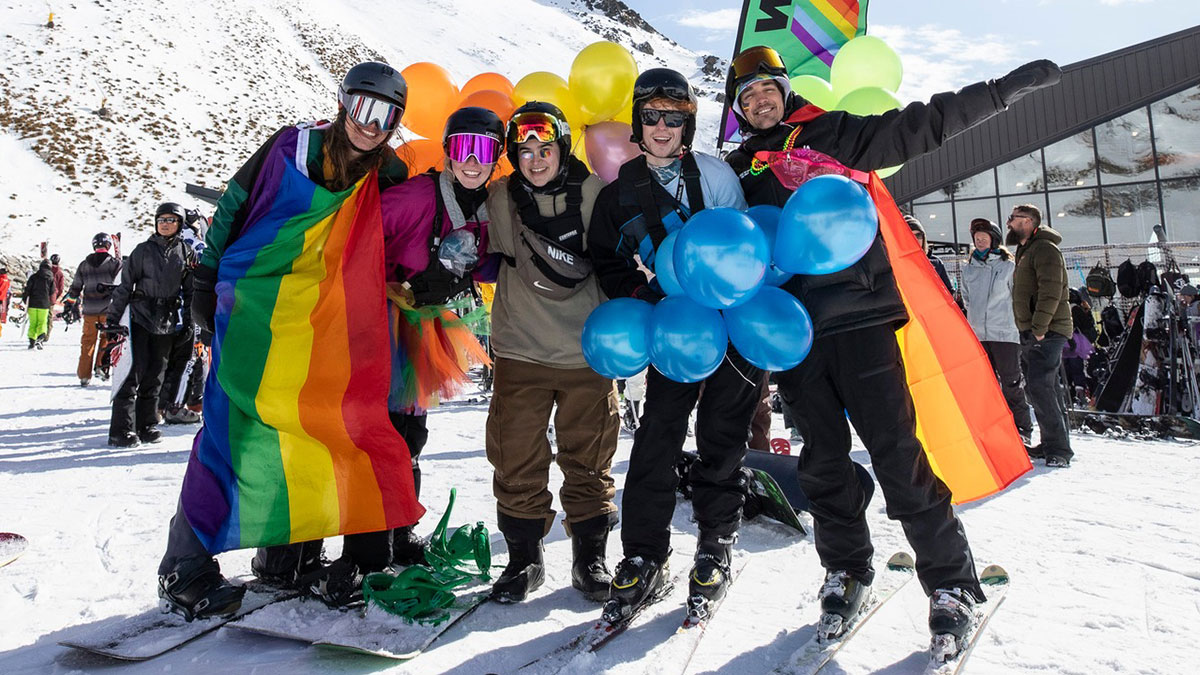 Pride Colour Run at Winter Pride NZ 2023 (Photo Credit: Cain Cooper / www.cain9ine.com)