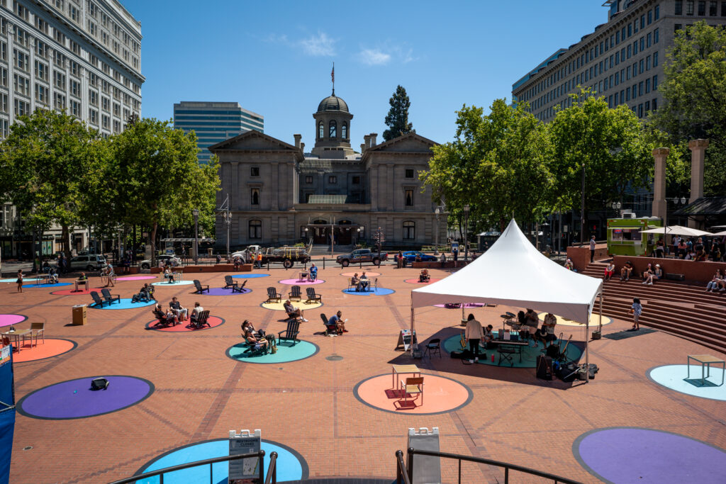 Pioneer Square (Photo Credit: Travel Portland)