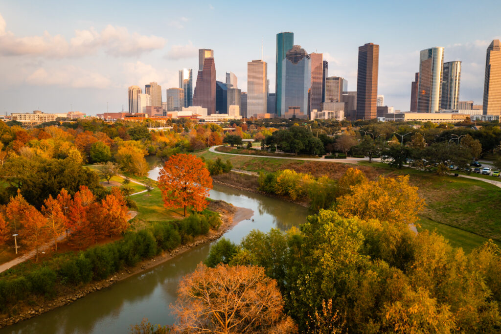 Buffalo Bayou Park (Photo Credit: Houston First Corporation)