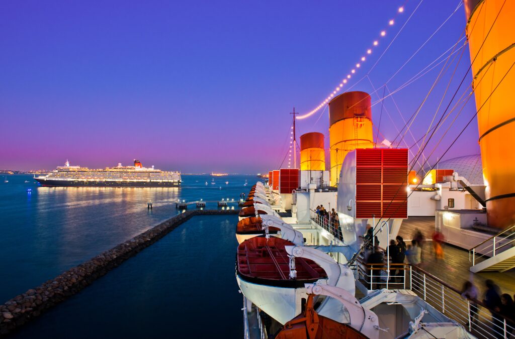 Queen Mary (Photo Credit: Long Beach Convention and Visitors Bureau)